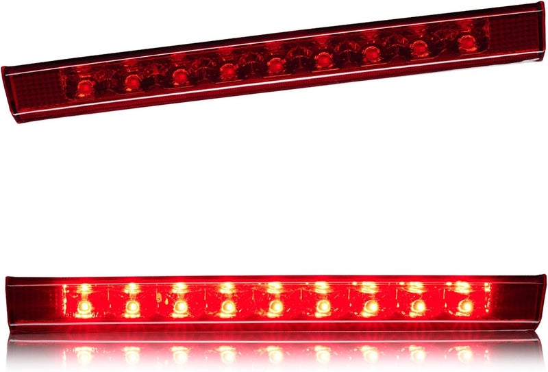 Cxdar Third 3rd Brake Light LED for 2013-2018 Toyota Rav4, High Mount Rear Brake Lights Assembly for 2010-2019 Lexus GX460, Waterproof Center Cab Lamp Stop Light (Red) - Image 1